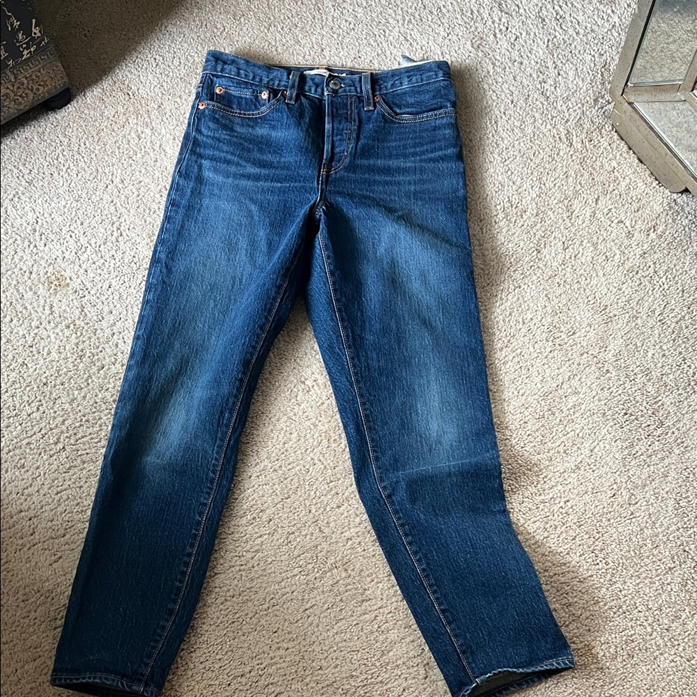 Levis wedgie Women's Blue Denim Jeans